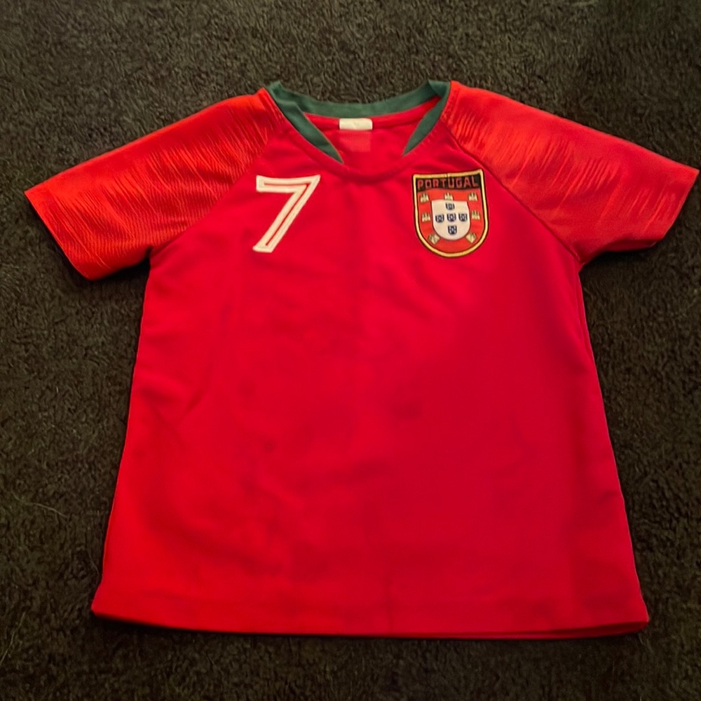 Ronaldo soccer shirt